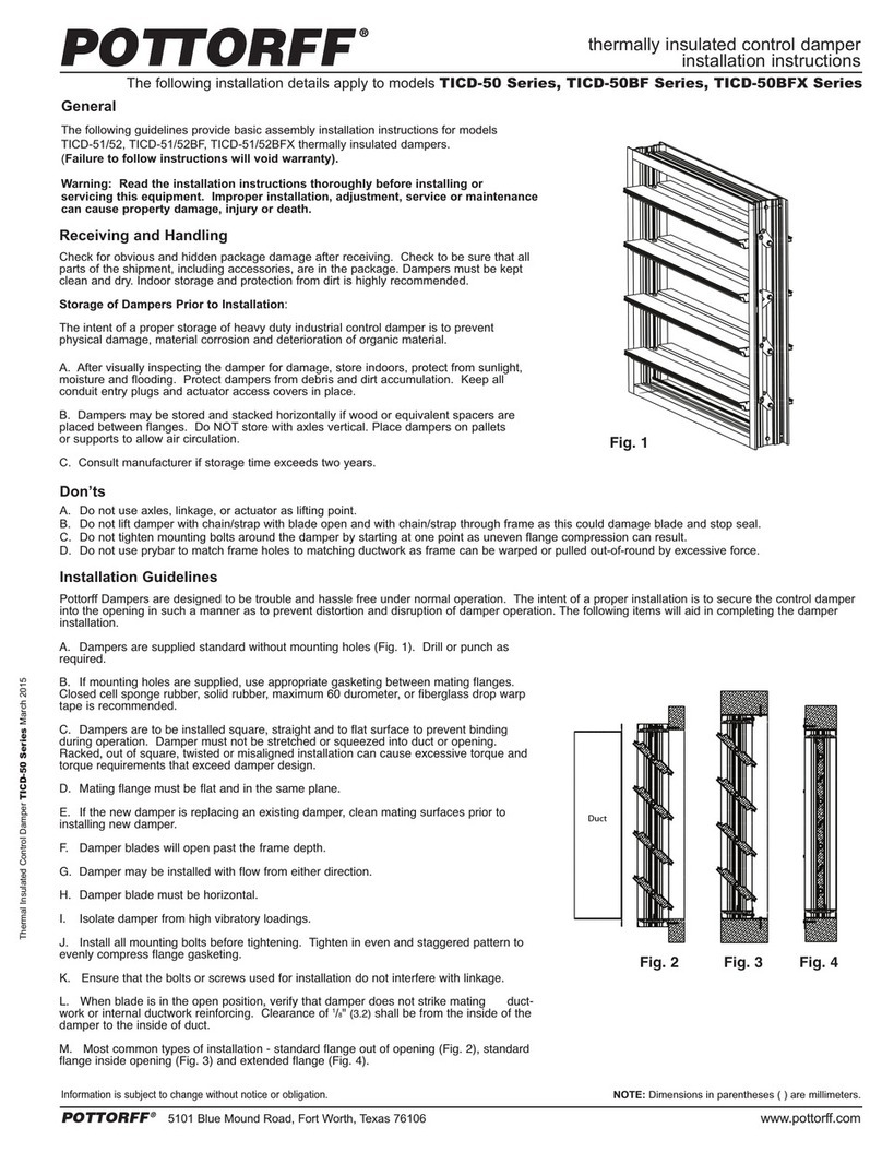pottorff TICD-50 Series quick start guide
