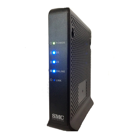SMC Networks D3CM1604 Use and care manual