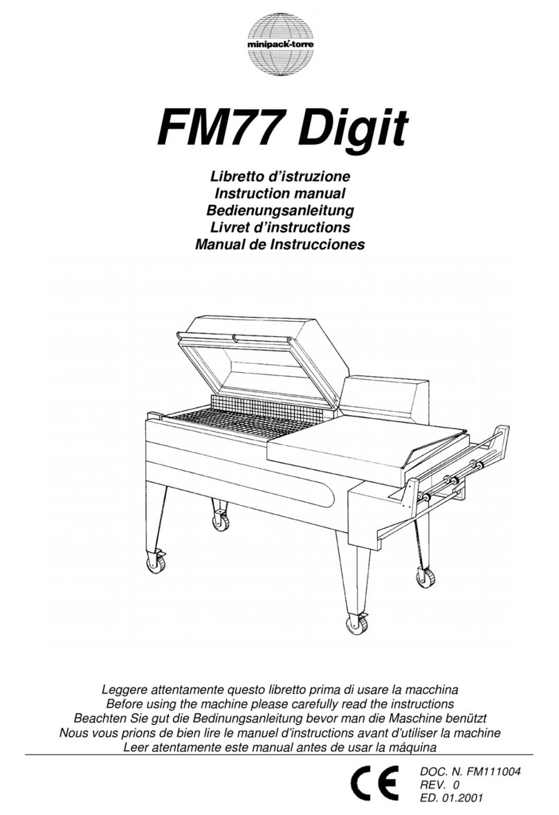 Minipack-Torre FM77 Digit User manual