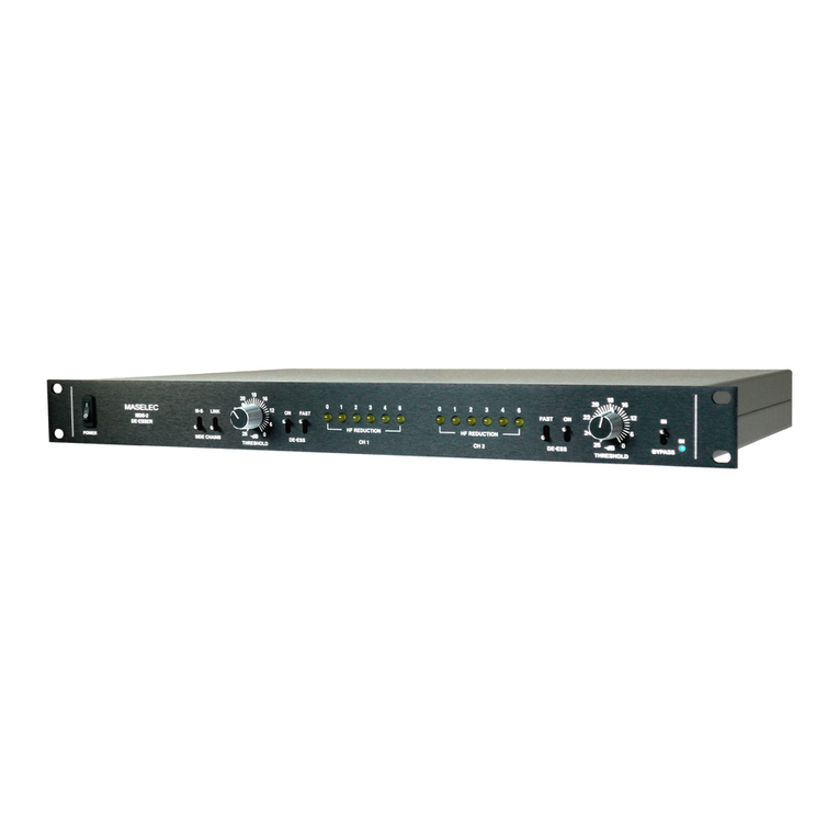 Maselec MDS-2 quick start guide