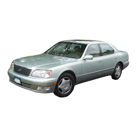 Lexus LS400 User manual Lexus LS400 User manual