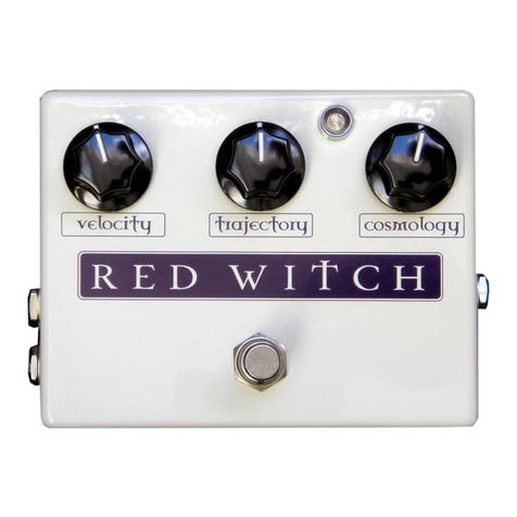 Red Witch Moon Phaser Manual & warranty