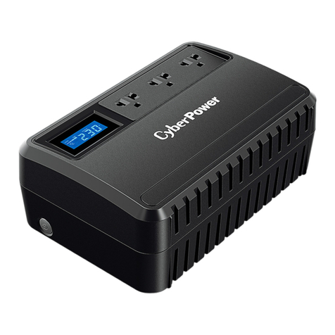 CyberPower BU600ELCD User manual