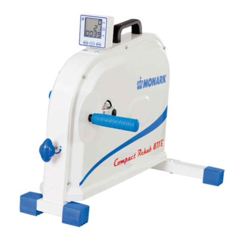 Monark Compact Rehab 871E User manual Monark Compact Rehab 871E User manual