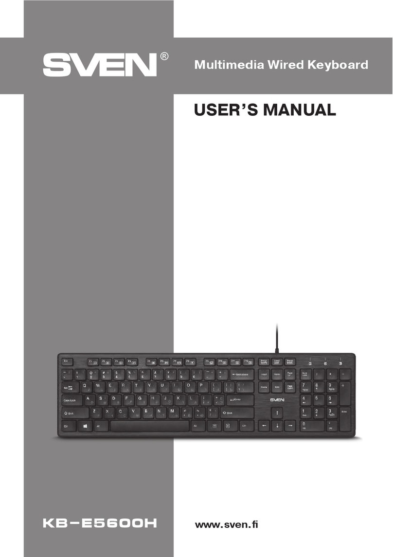 Sven KB-E5600H user manual
