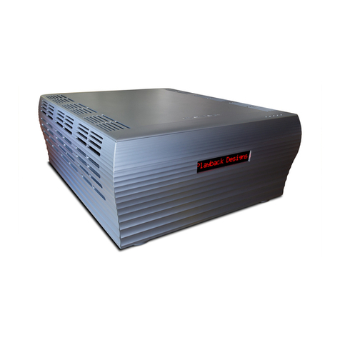 Playback Designs SPA-8 user manual