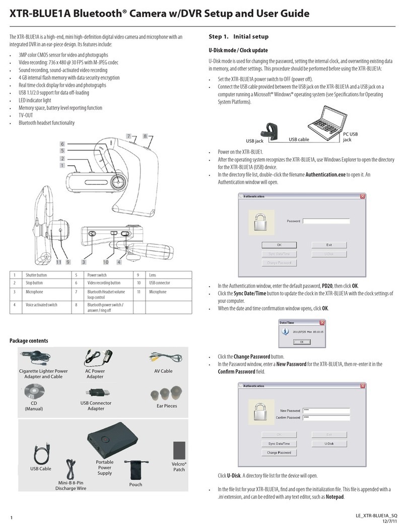 Super Circuits Bluetooth XTR-BLUE1A Safety guide