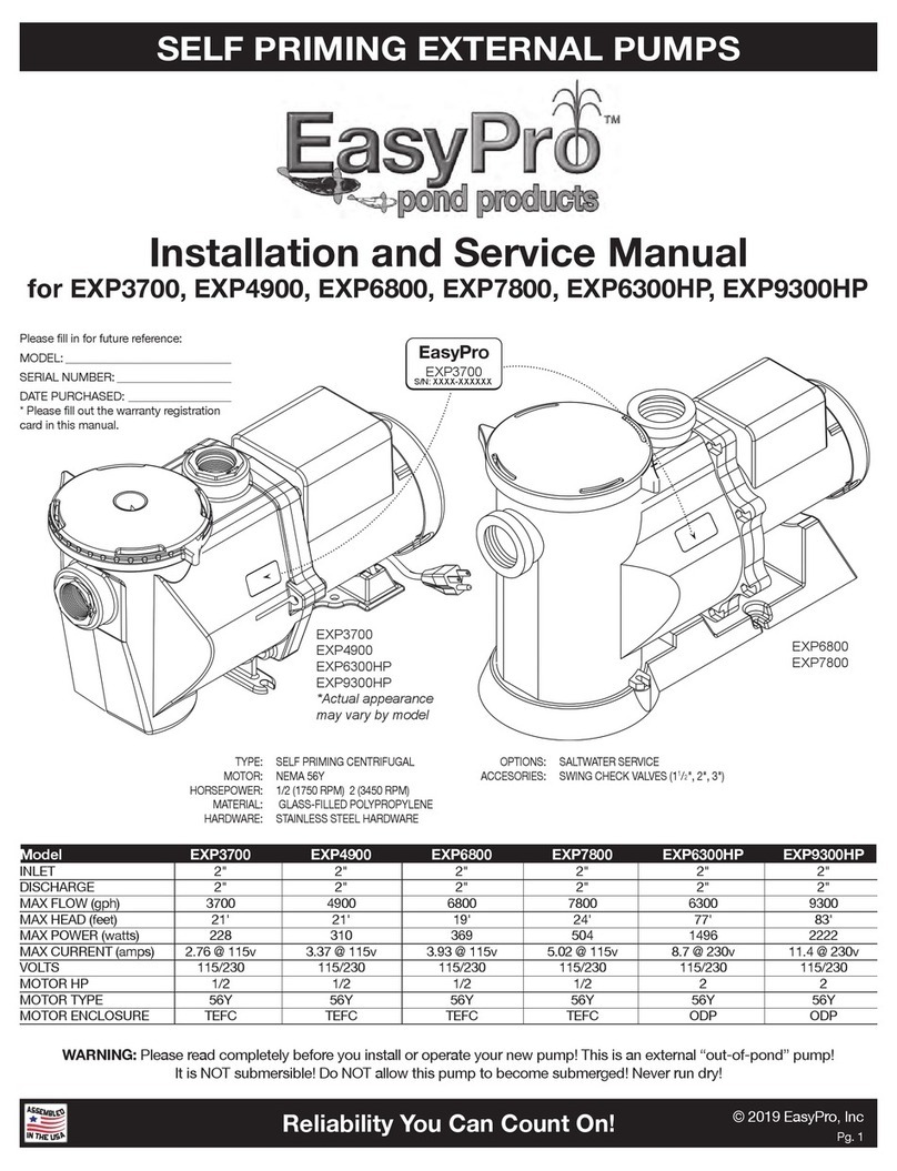 EasyPro EXP3700 Manual
