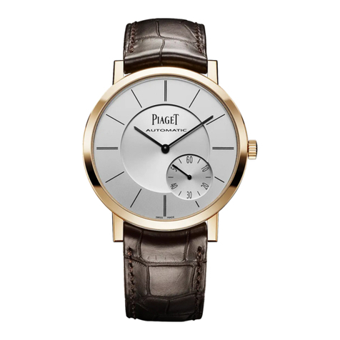 Piaget 1200P Instructions for use