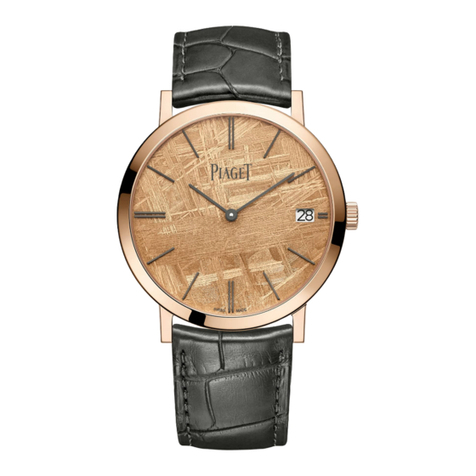 Piaget 1203P Instructions for use