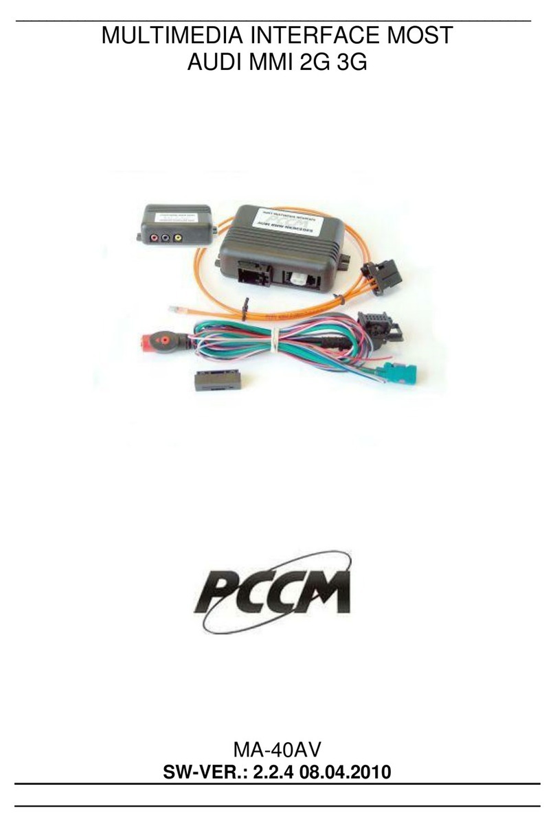 PCCM MA-40AV manual