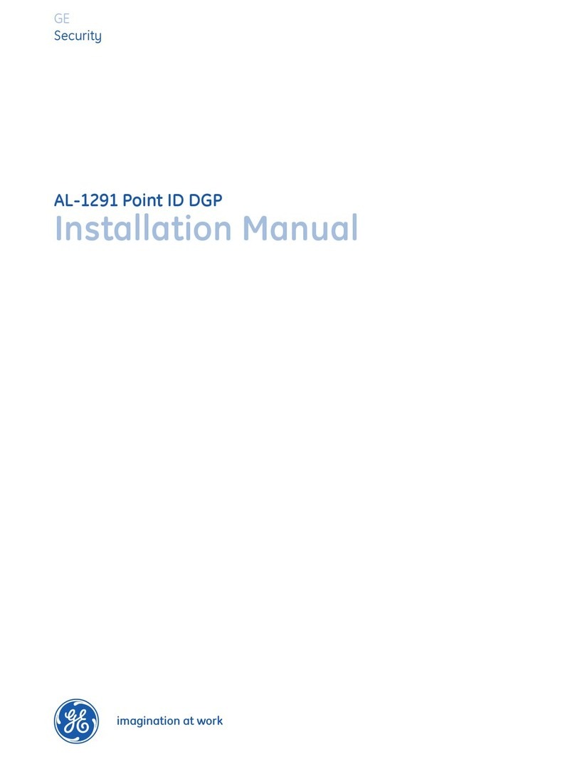 GE AL-1291 Point ID User manual GE AL-1291 Point ID User manual
