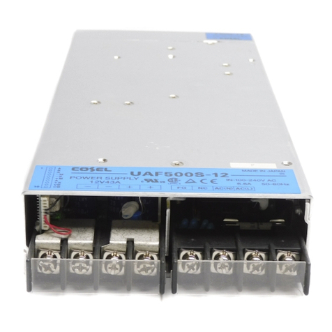 Cosel UAF500S Series User manual