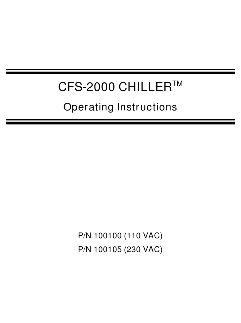 CITC CHILLER CFS-2000 operating instructions
