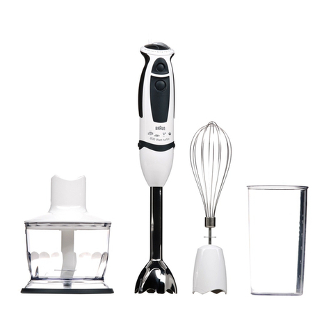 Braun Multiquick 5 MR Series Quick guide