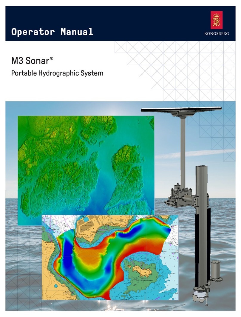 Kongsberg M3 Sonar Operator's manual