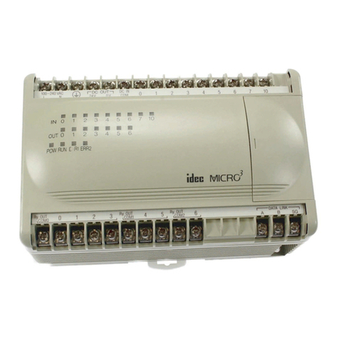 IDEC MICRO3 User manual
