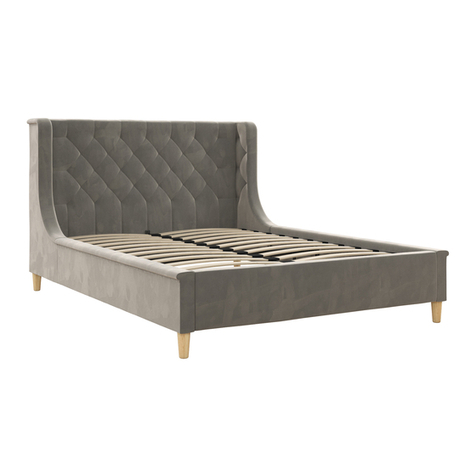 Little Seeds Ambrosia Upholstered Full Bed 4398429LS Assembly manual Little Seeds Ambrosia Upholstered Full Bed 4398429LS Assembly manual