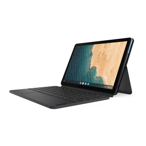 Lenovo IdeaPad Duet Chromebook CT-X636F Safety, warranty & quick start guide