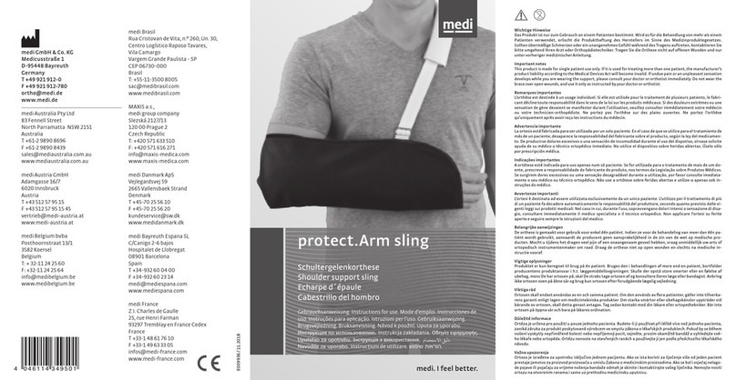 medi protect.Arm sling instructions