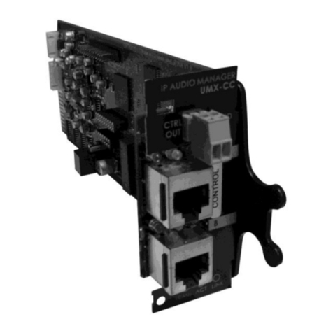 Optimus UMX-CC operating instructions