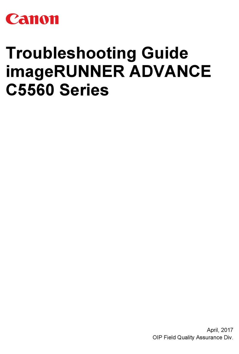 Canon imageRUNNER ADVANCE C5560 User manual