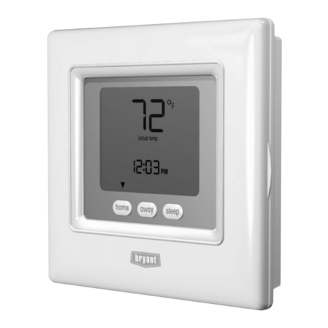 Bryant Legacy Series Dimensions and installation guide
