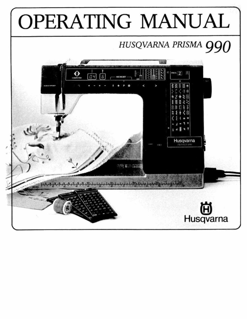 Husqvarna Prisma 990 operating manual