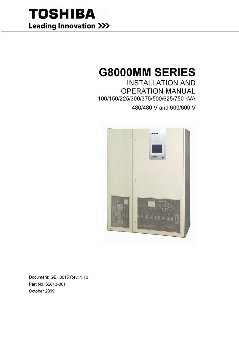 Toshiba G8000MM Series User manual Toshiba G8000MM Series User manual