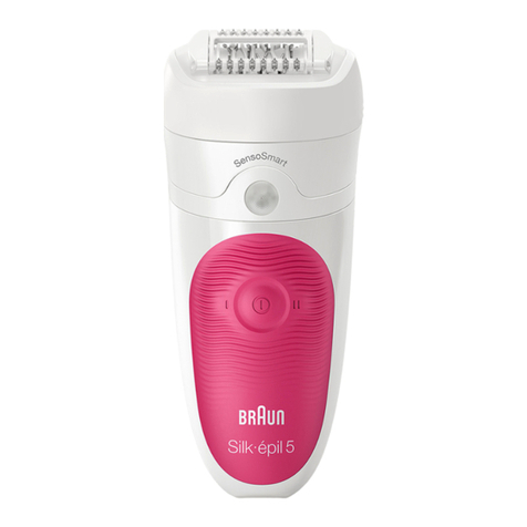 P&G BRAUN Silk epil 5 User manual