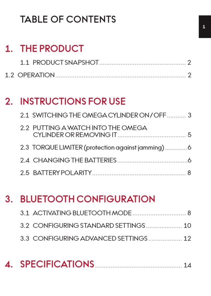 Omega Cylinder manual