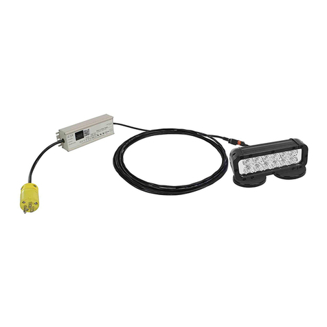 Larson Electronics LEDLB-12E-F-M-1227 User manual