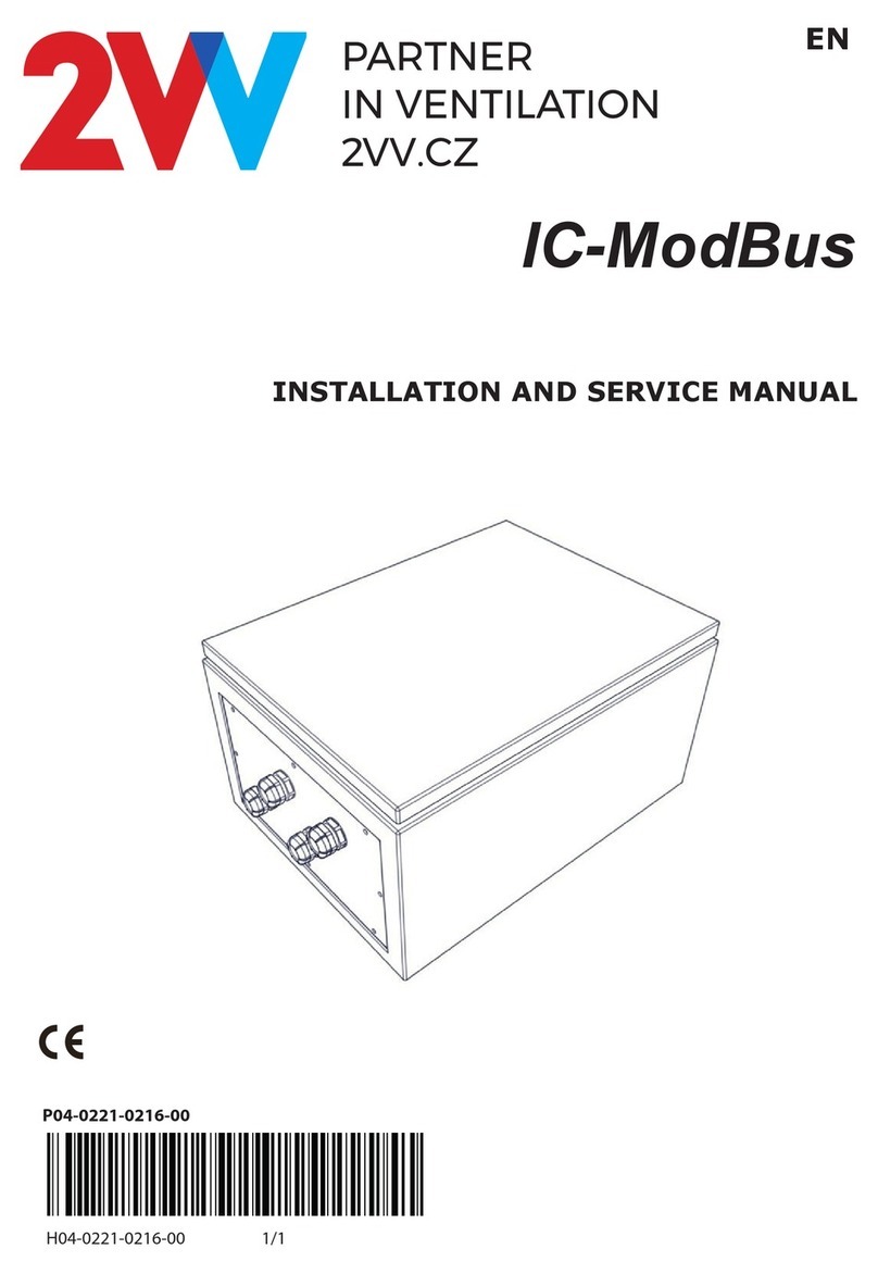 2VV IC-ModBus Installation and service manual 2VV IC-ModBus Installation and service manual