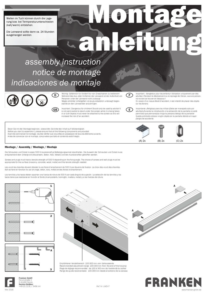Franken LWE4 Series User manual