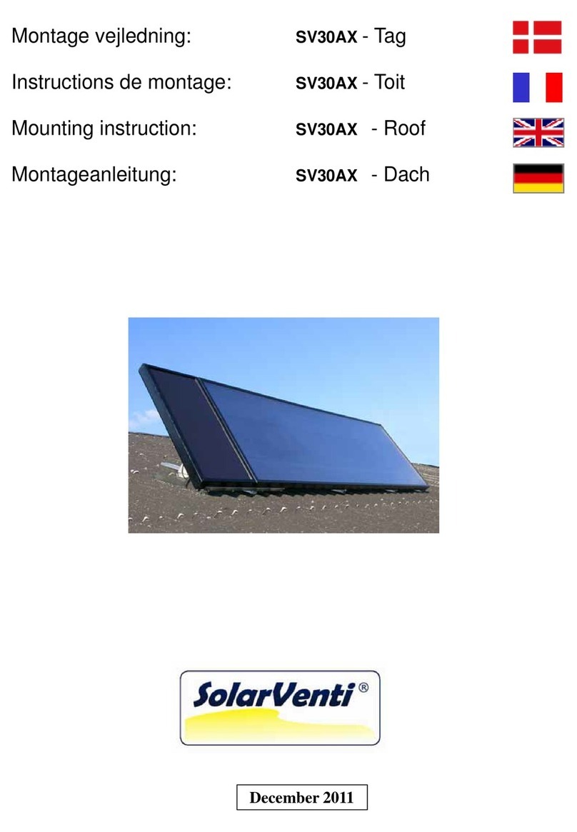 SolarVenti SV30AX User guide