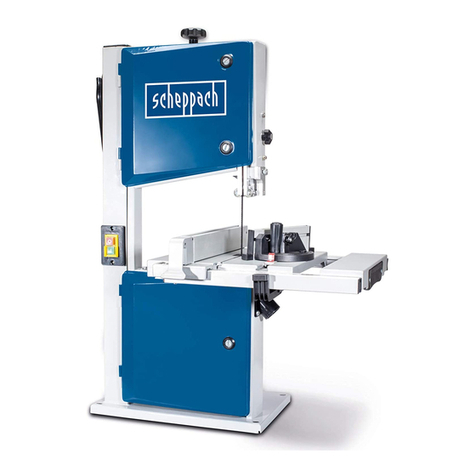 Scheppach HBS261 Quick start guide