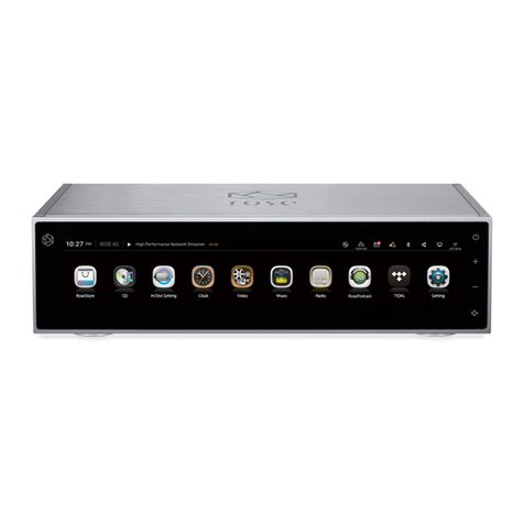 Rose electronics RS150 Specification sheet