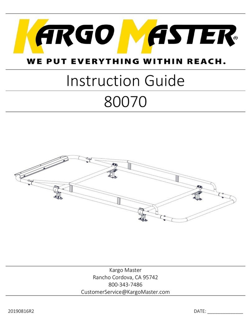 Kargo Master 80070 Instruction guide