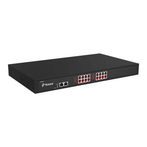 Yeastar Technology TA1610 User manual