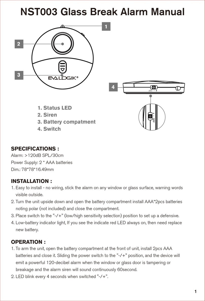 EVA Logik NST003 manual