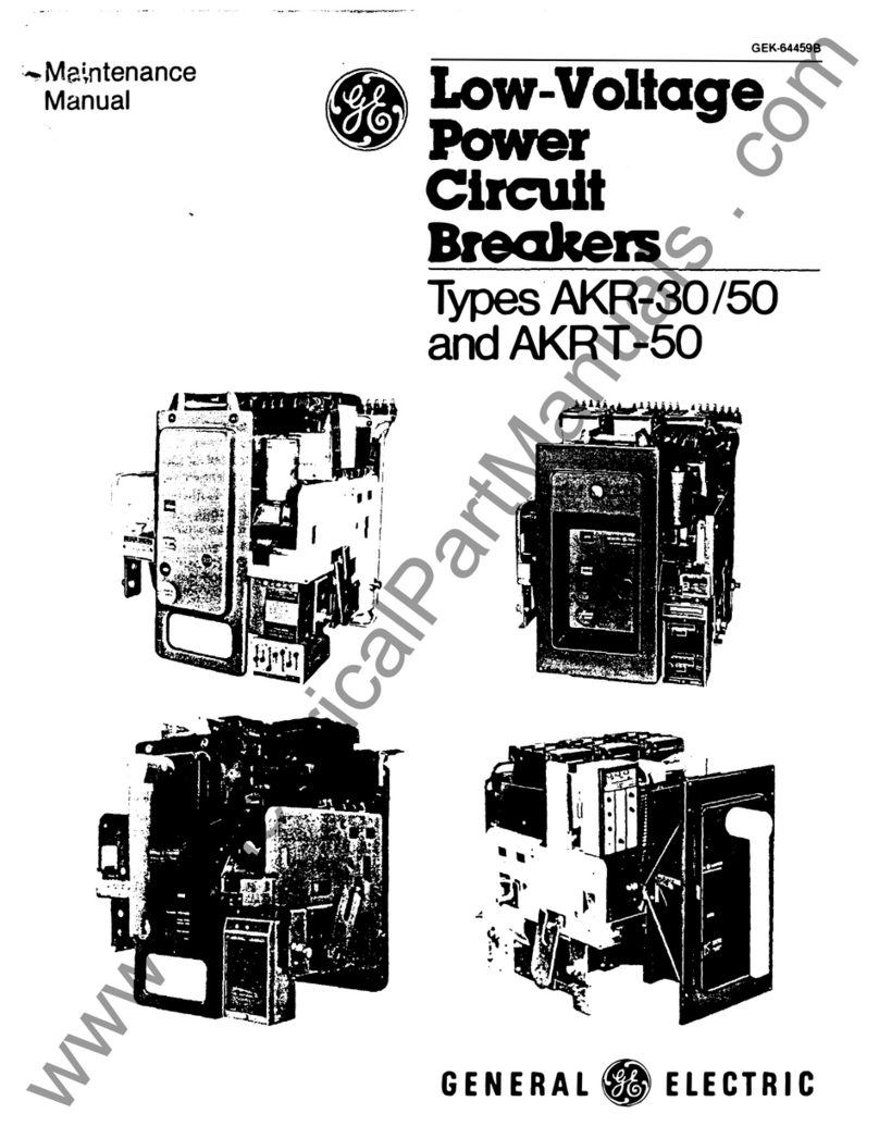 GE AKR-30 Series User manual GE AKR-30 Series User manual