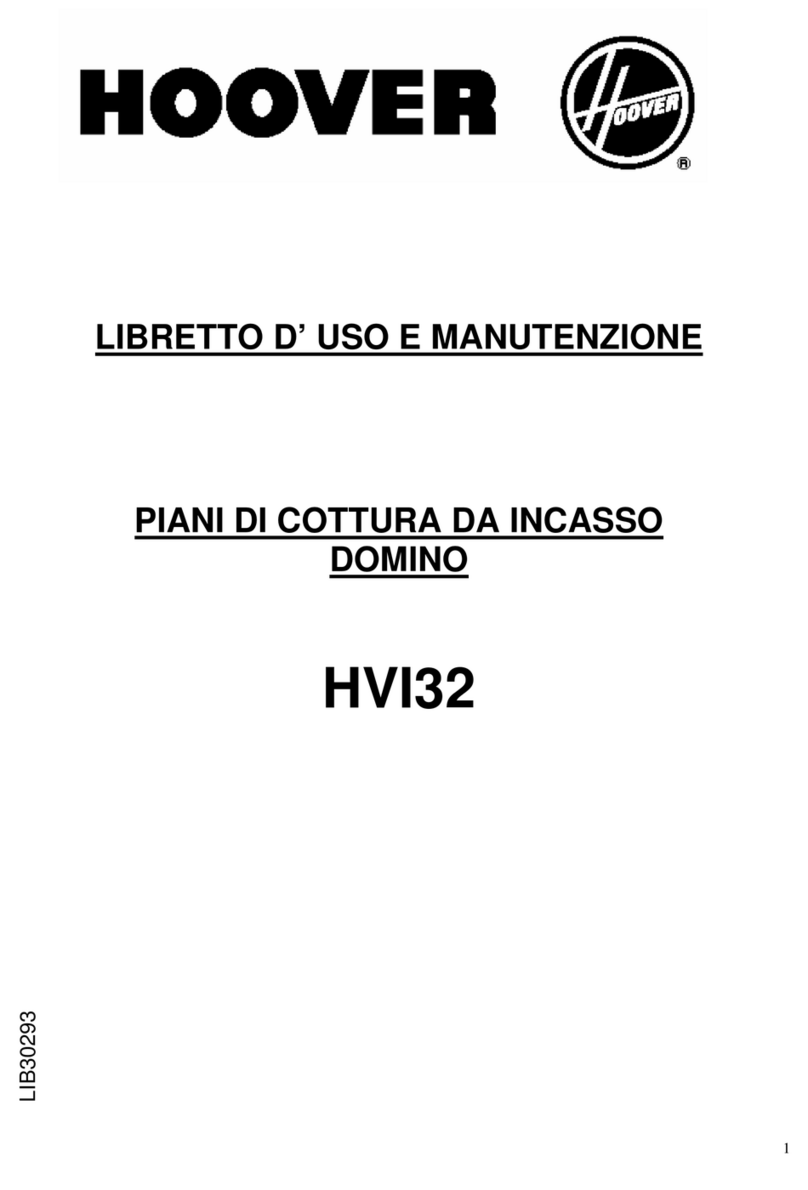 Hoover Domino User manual Hoover Domino User manual