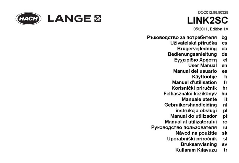 HACH LANGE LINK2SC user manual