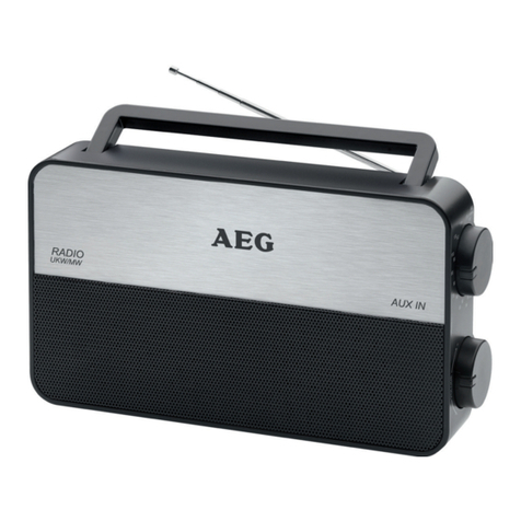 AEG TR 4152 User manual