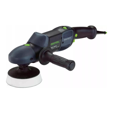 Festool SHINEX RAP 150-14 FE Installation instructions