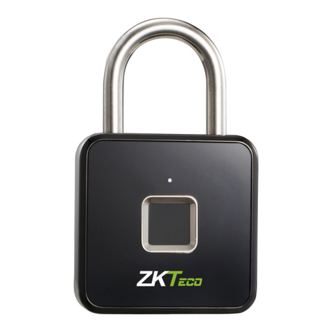 ZKTeco Padlock User manual