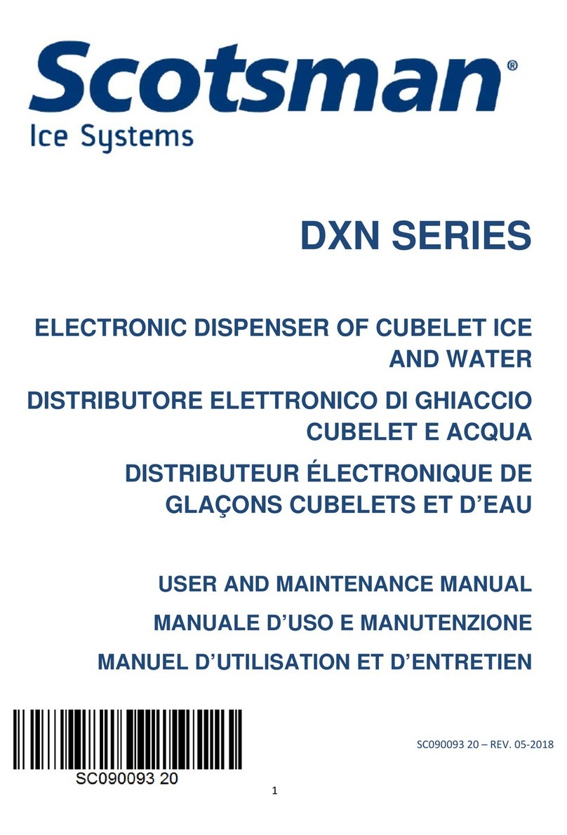 Scotsman DXN Series User and maintenance manual