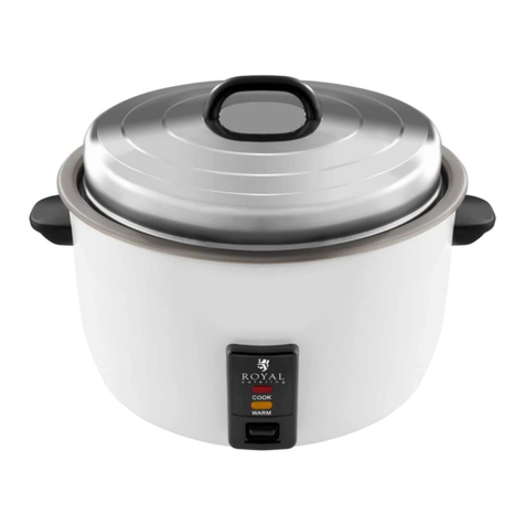 Royal Catering RCRK-10A user manual