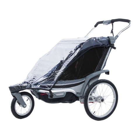 Thule Chariot Chinook Rain Cover instructions