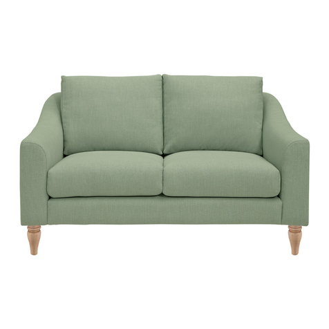Argos Home AH2 CAMERON 2 SEATER SAGE 9214718 User manual Argos Home AH2 CAMERON 2 SEATER SAGE 9214718 User manual